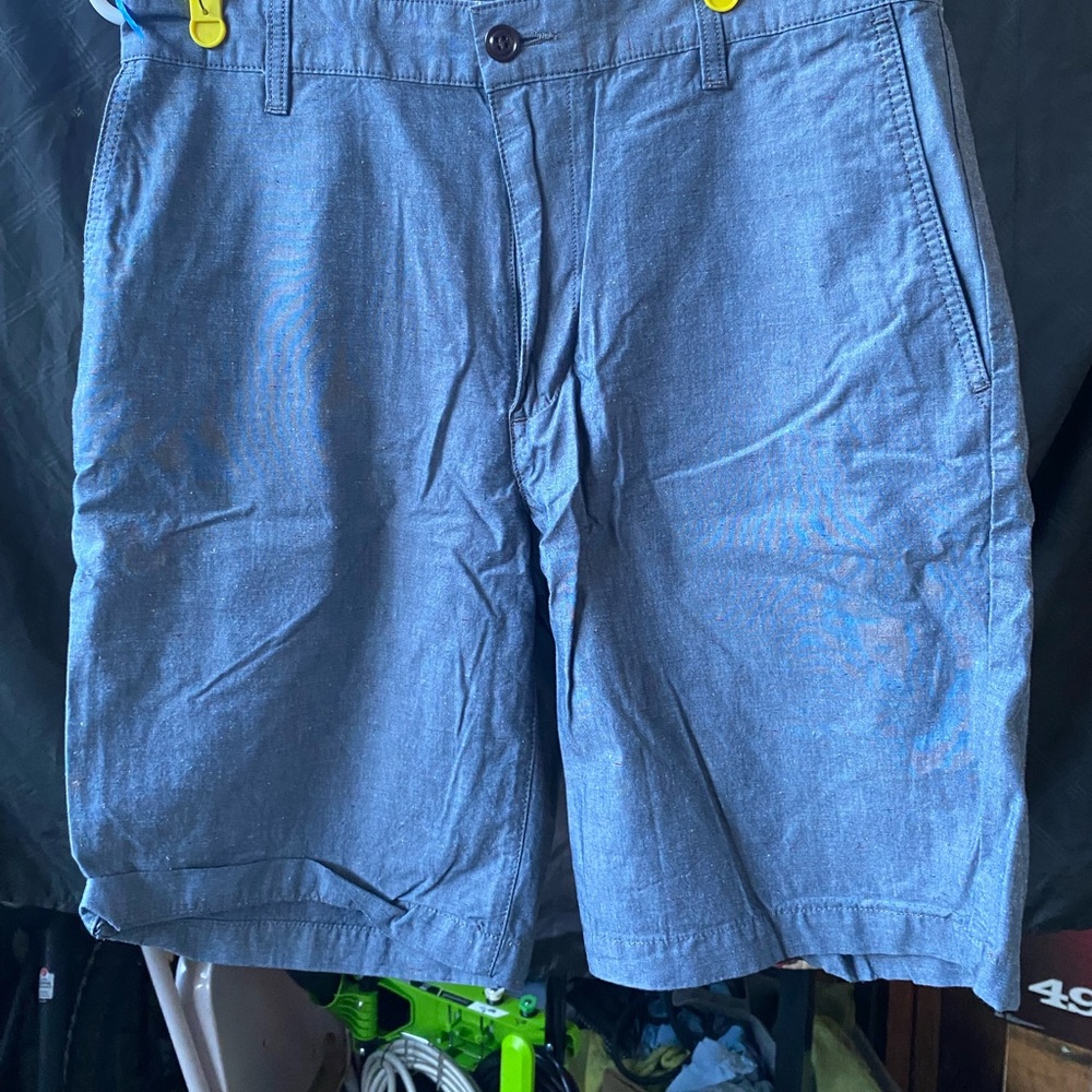 Dockers Men's Dark Blue Flat Front Shorts